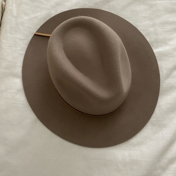Brixton Tan Wool Fedora Hat - Picture 1 of 3